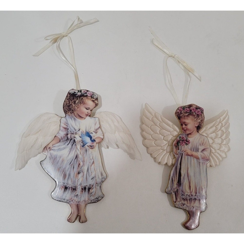 Heavens Little Angels Ornaments Garden Miracle&Gentle Guardian Bradford